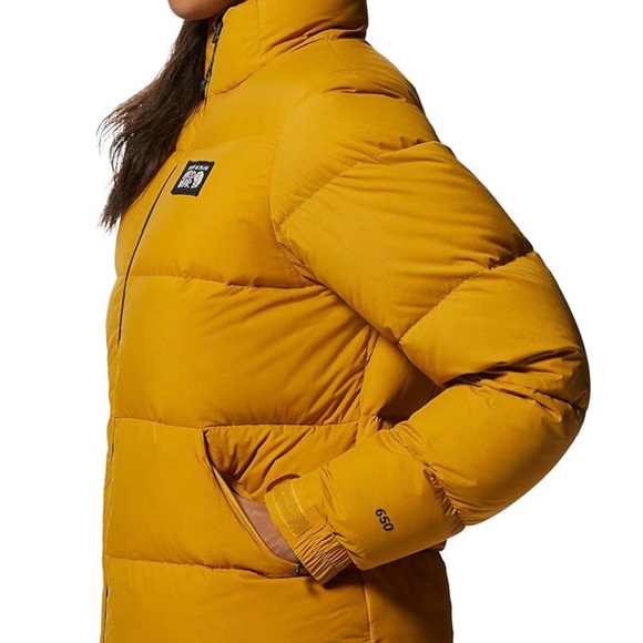 NWT Mountain Hardware Gold Hour Nevadan Down Short Puffer Jacket - Picture 4 of 12